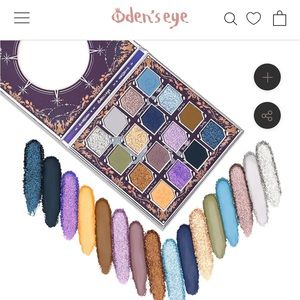 Oden’s Eye Christmas Eve palette - used once